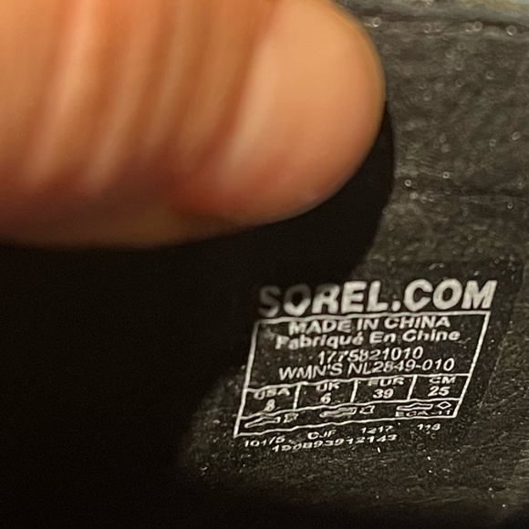 Sorel Black Sandals - Picture 4 of 4